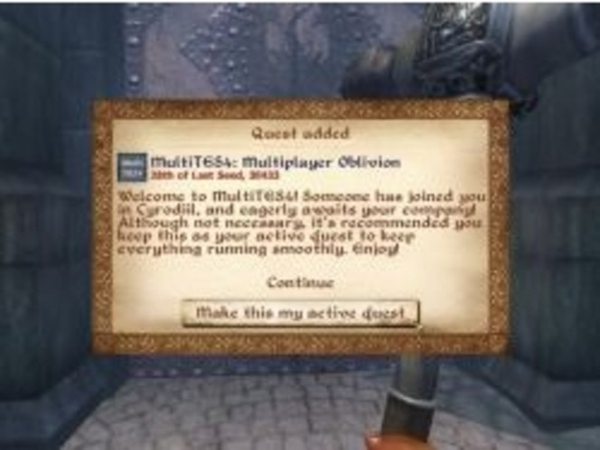 The Elder Scrolls IV : Oblivion - MultiTES4 Mod - Image 1 (Small)
