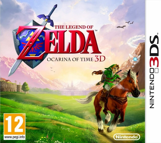 The Legend of Zelda Ocarina of Time 3DS - jaquette Europe
