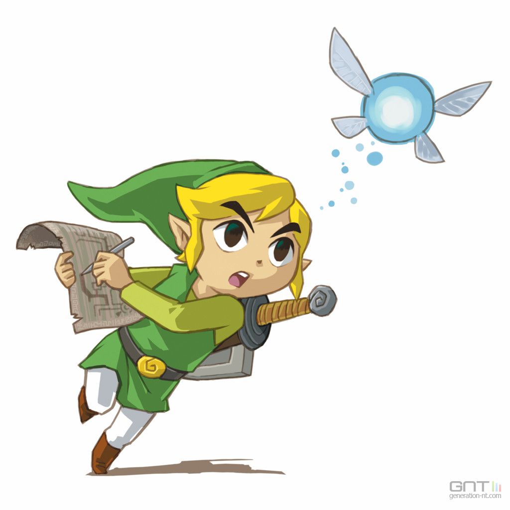 The Legend of Zelda Phantom Hourglass Artwork 1