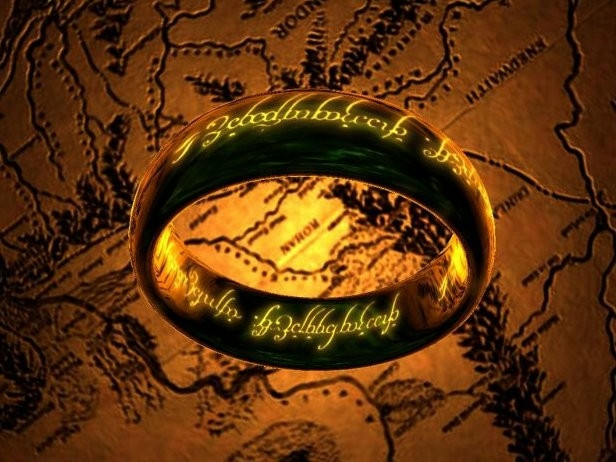 The One Ring 3D Screensaver screen 1