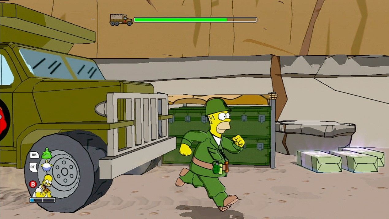 The simpsons game 8