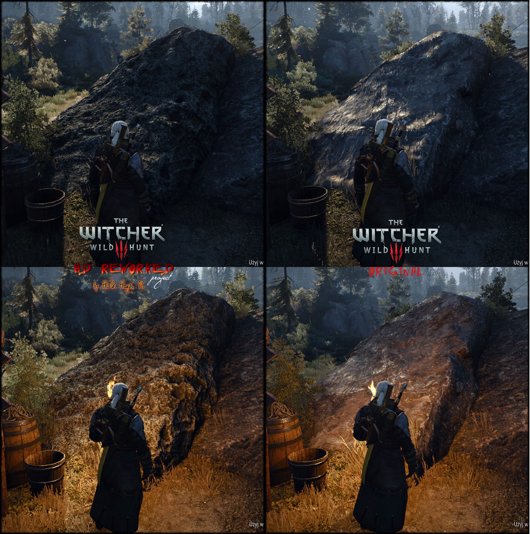 the witcher wild hunt mods