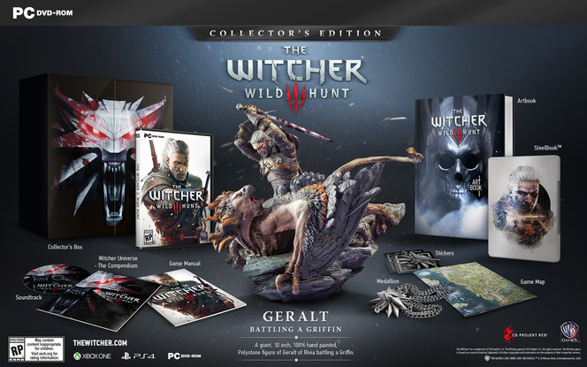The Witcher 3 Wild Hunt - collector