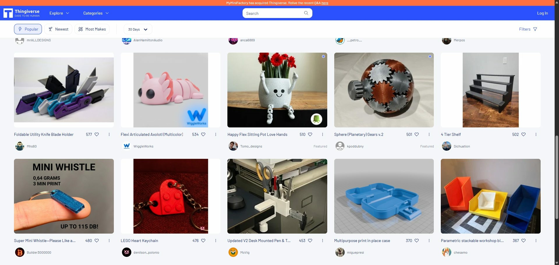 [Impression 3D] Thingiverse change de mains : la culture maker face au ...
