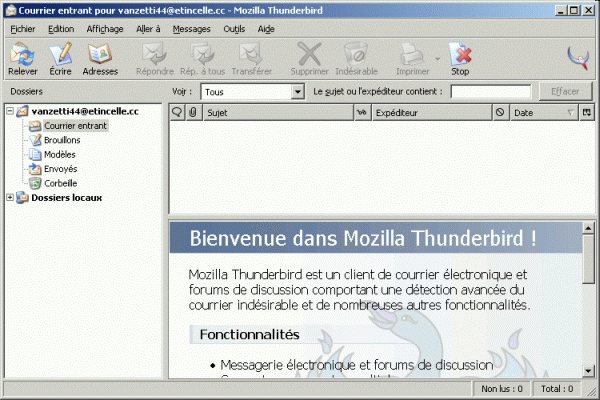 Thunderbird 2.0 pour Macintosh (600x400)