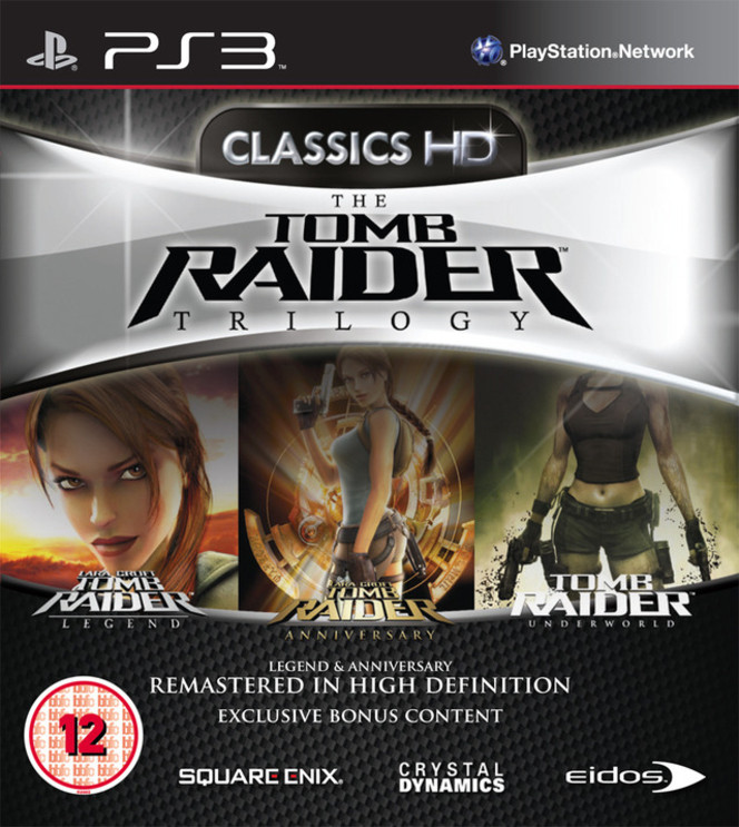 Tomb Raider Trilogy - pochette