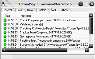 Torrent log