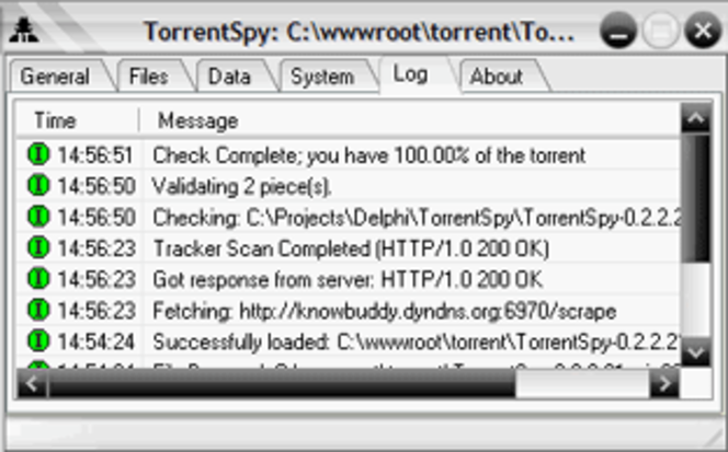 torrent-log