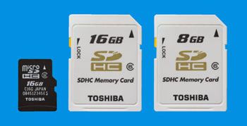 Toshiba SDHC 16Go