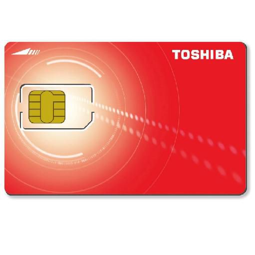 Toshiba USIM NFC logo pro