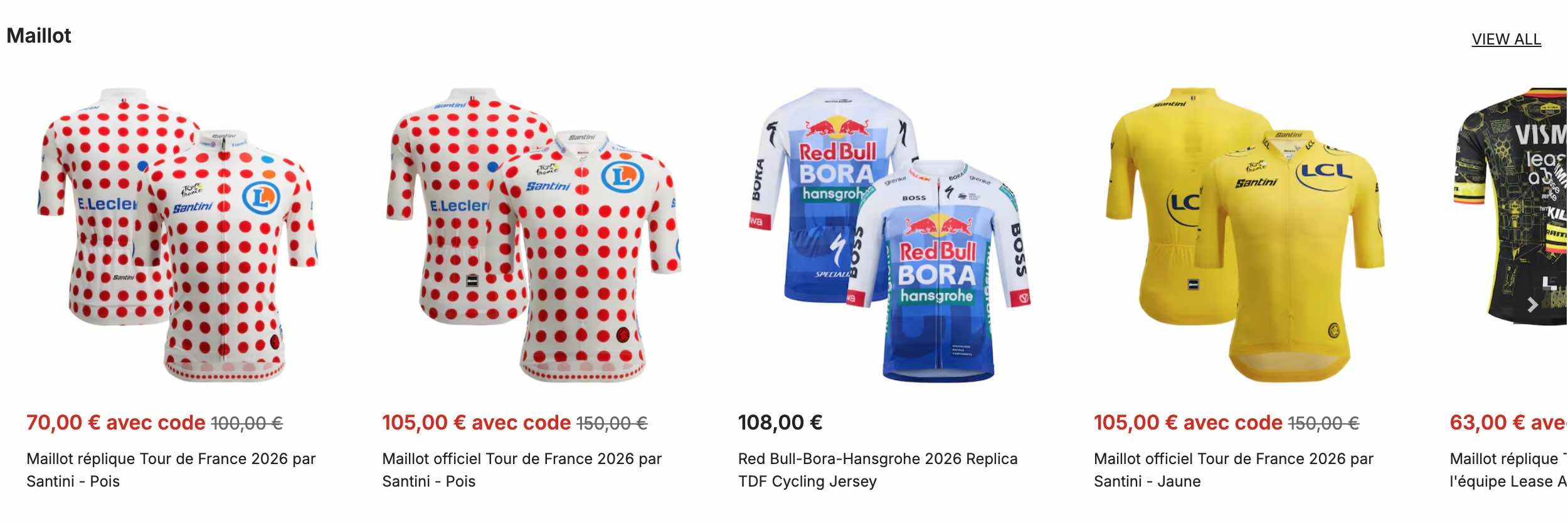 Tour de France boutique