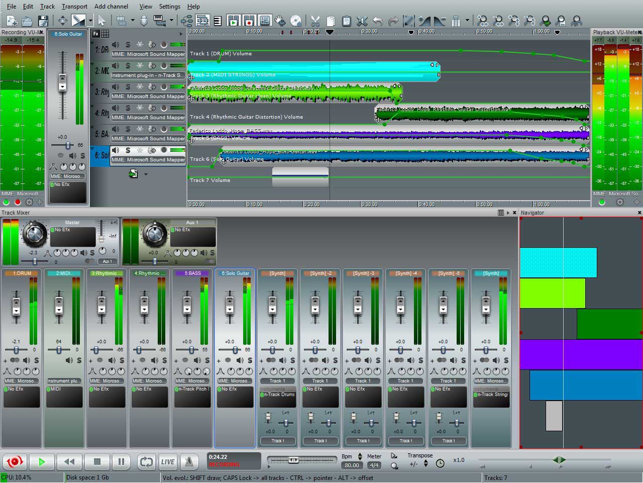 n-Track Studio screen2