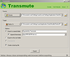 Transmute Portable: déplacer vos marques pages d'un navigateur sur un autre
