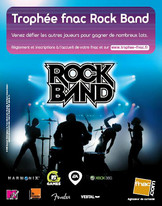Rock Band : le prochain trophée FNAC