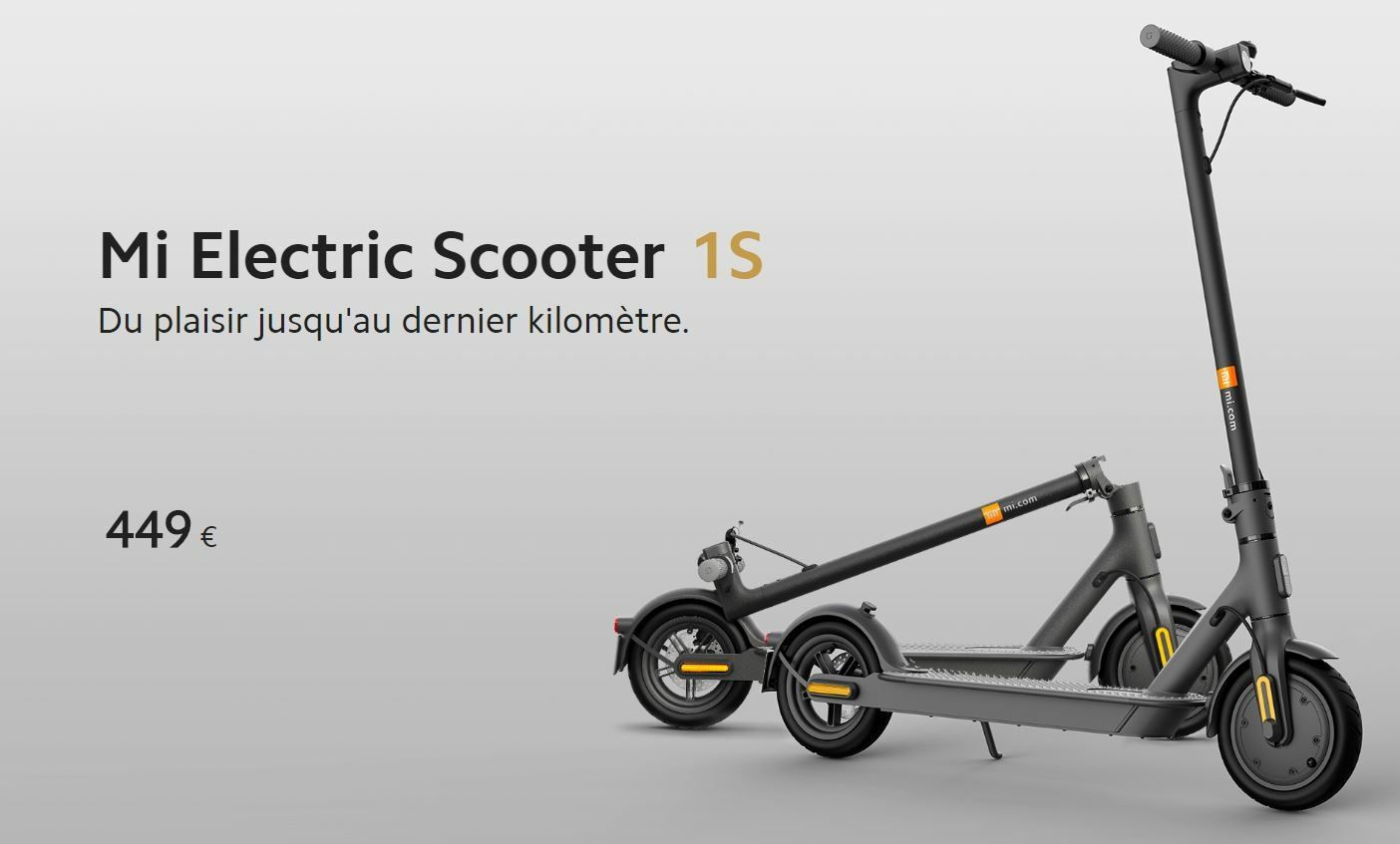 Xiaomi : la trottinette électrique Scooter 4 Go est à 249 € chez