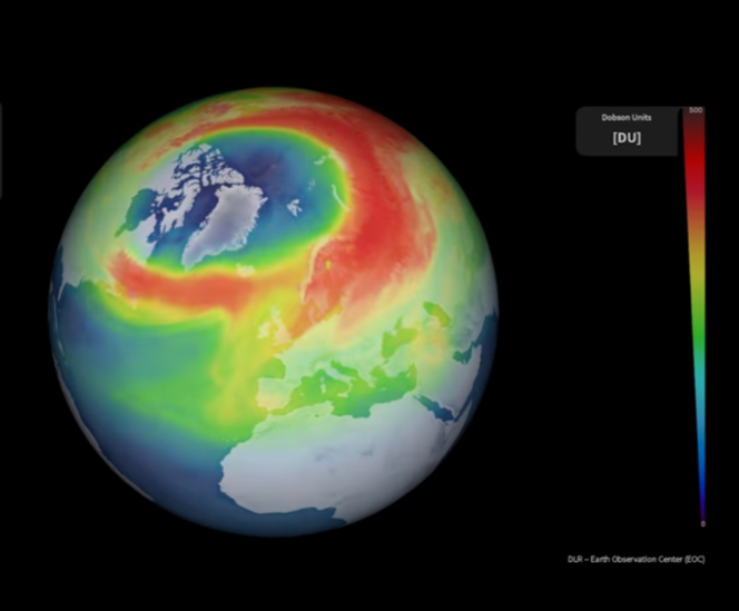 trou ozone Arctique