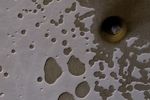 Trou surface Mars