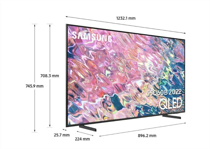 TV Samsung QE55Q60B 2