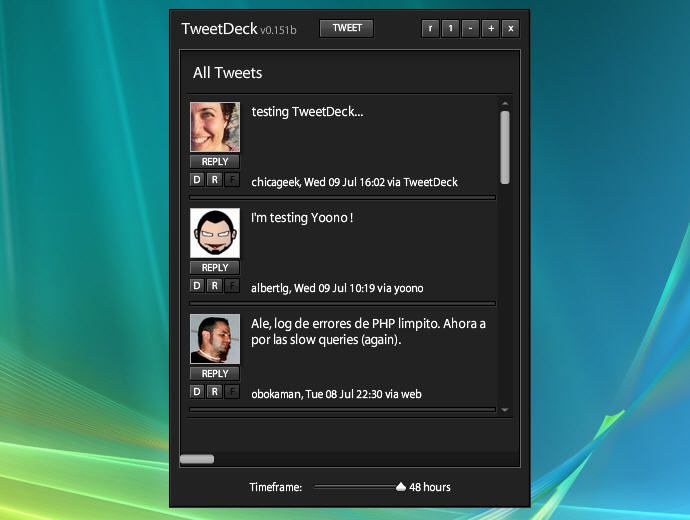 TweetDeck screen2