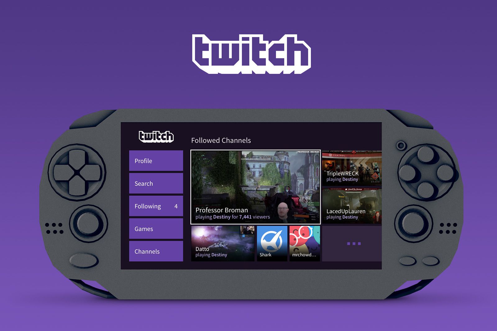 Twitch ps vita