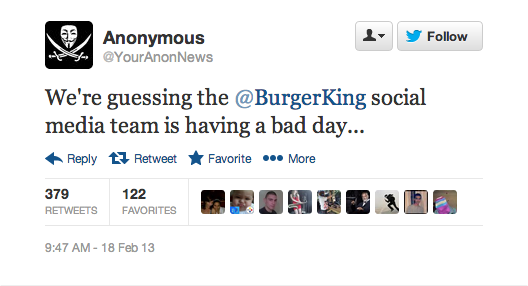 Twitter Burger king McDonald's 3