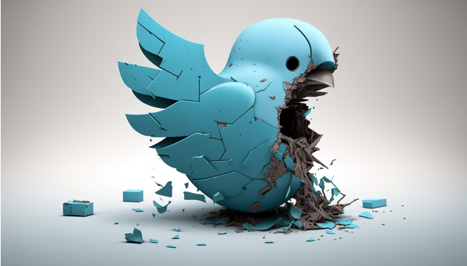 Twitter cassé