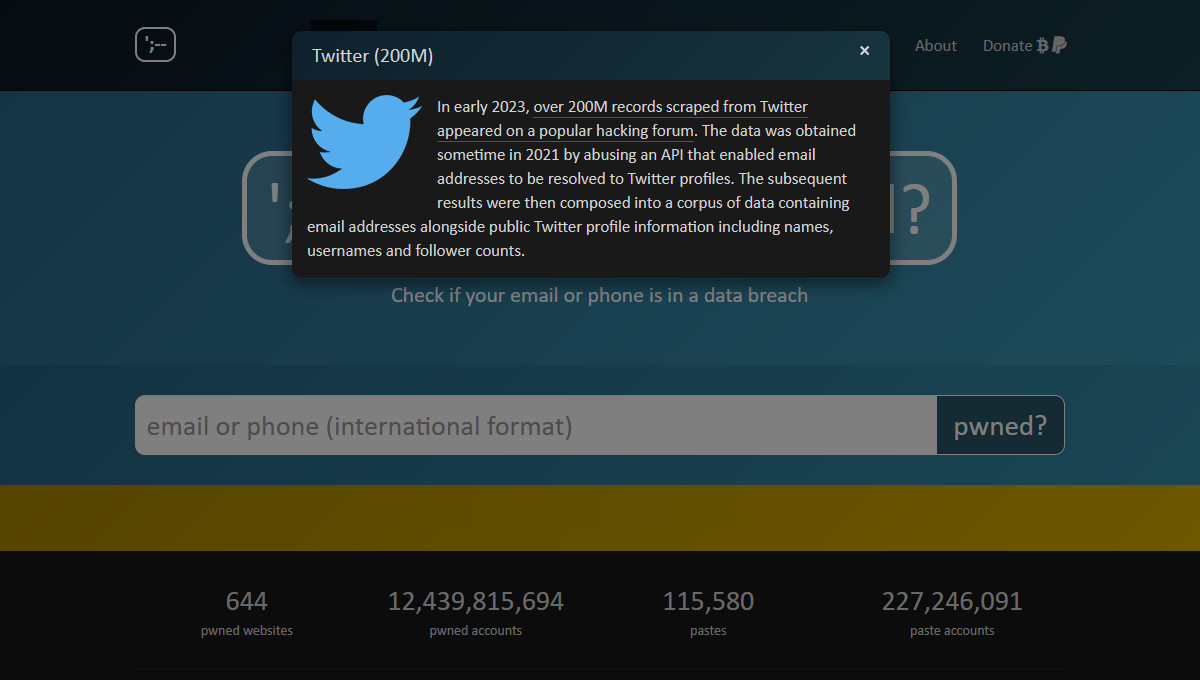 twitter-fuite-donnees-have-i-been-pwned