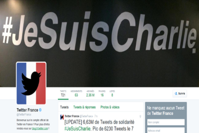 Twitter-#JeSuisCharlie