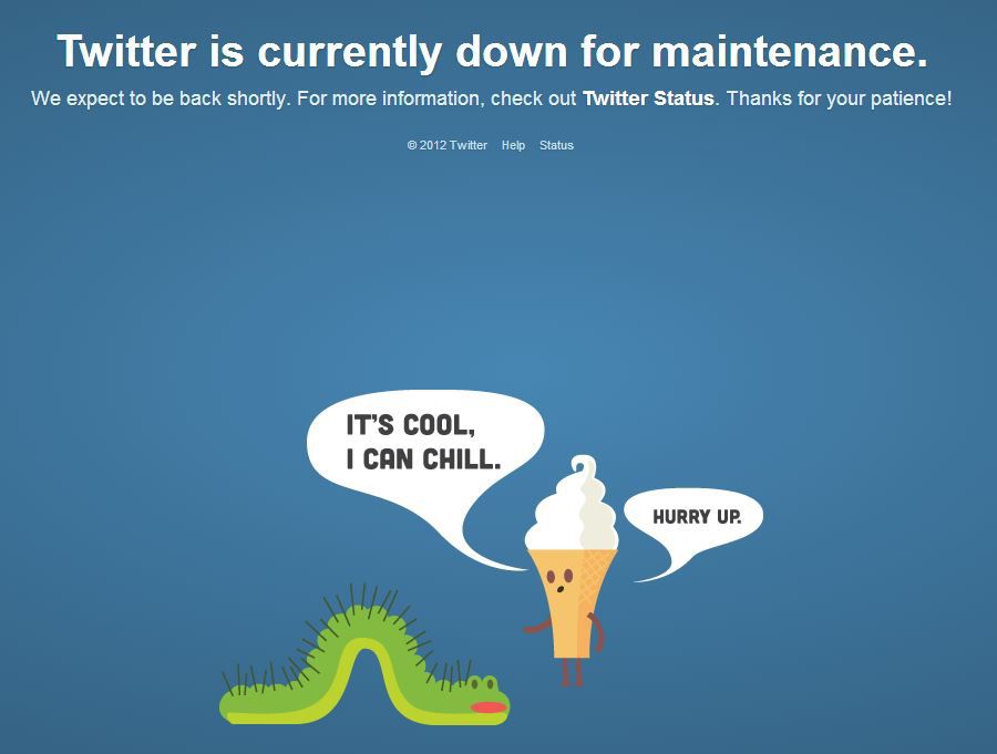 Twitter-maintenance