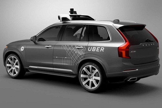 Uber SUV véhicule autonome