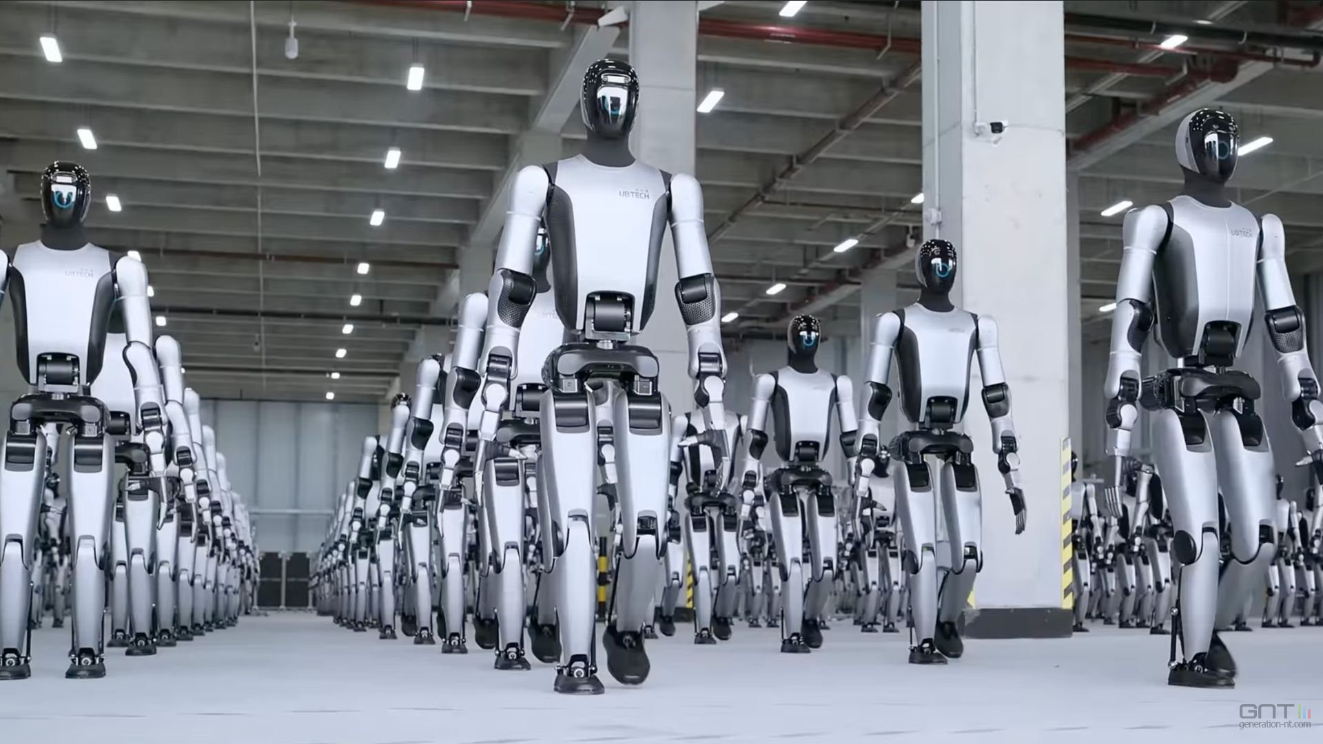 L'usine chinoise d'UBTech lance la production de masse de robots humanoïdes