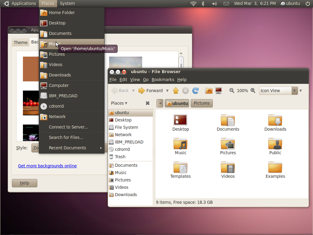 Ubuntu-theme-light-darktheme