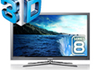 Test TV Samsung UE46C8700 : 3D, internet, dlna, la télévision du futur