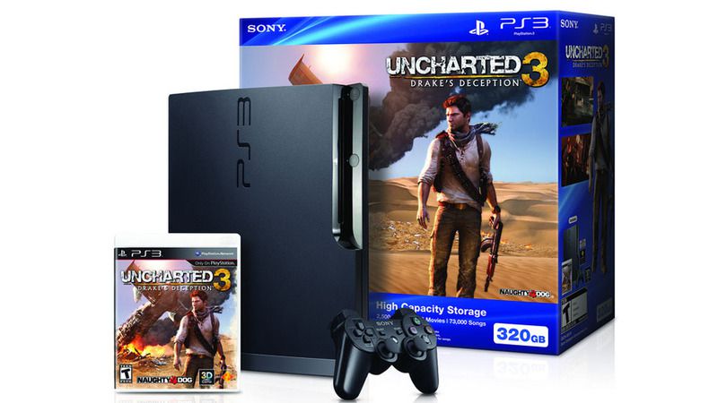 Uncharted 3 bundle PS3