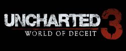 Uncharted 3 World of Deceit - logo