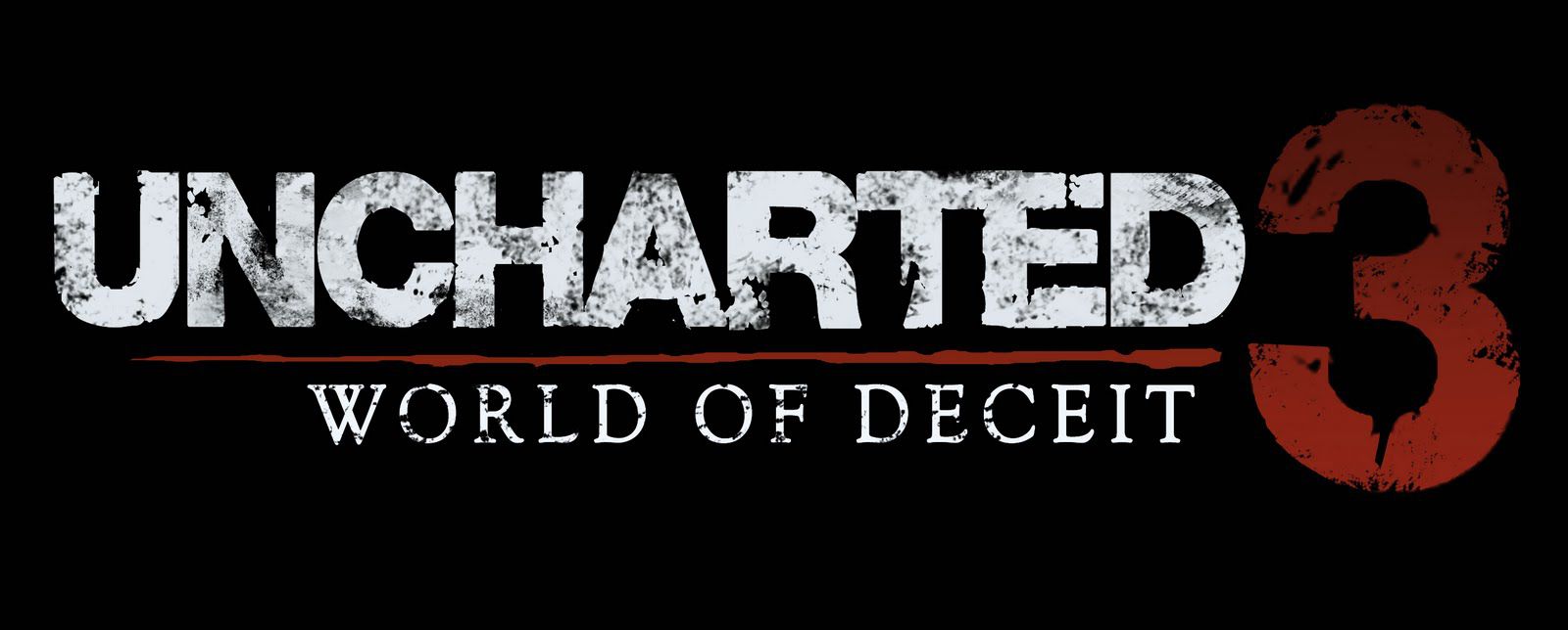 Uncharted 3 World of Deceit - logo