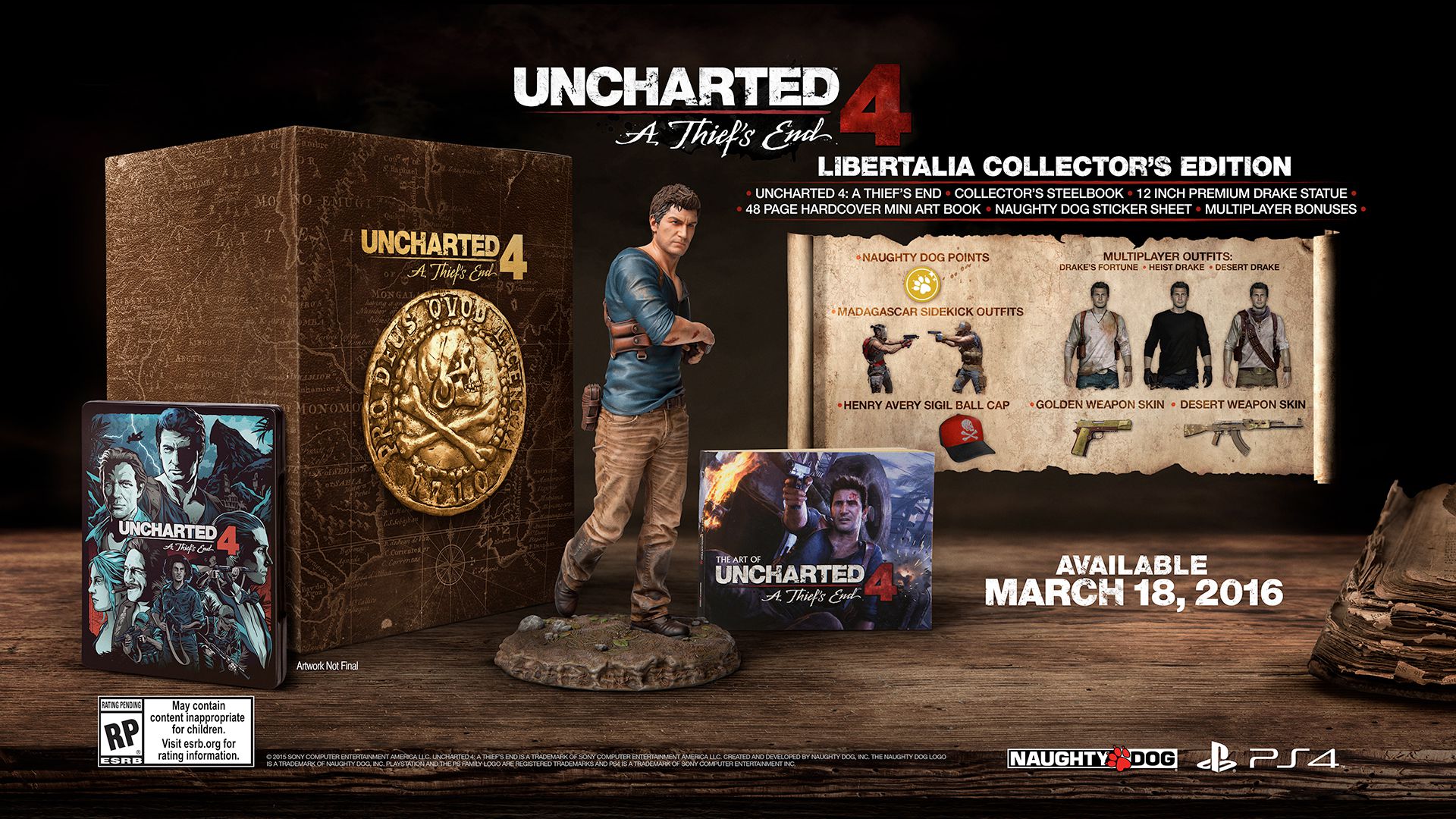 Uncharted 4 Libertalia Edition
