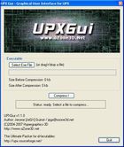 UPX Graphical : compresser des fichiers EXE