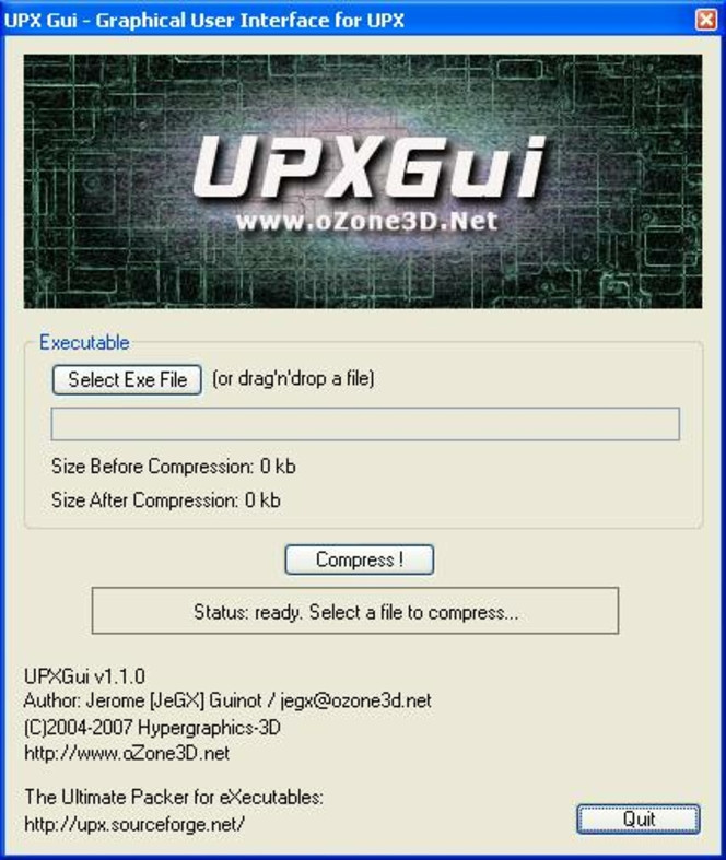 UPX Graphical