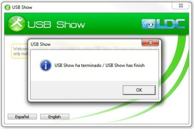 USB Show  screen1