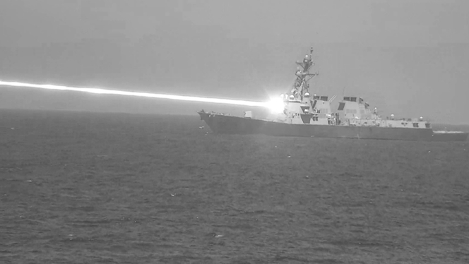USS Preble systeme laser Helios