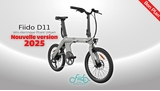 Fiido D11 2025 : le vélo pliant emblématique de la marque revient en version améliorée