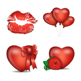 Valentine Love Icons screen 2