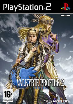Valkyrie Profile 2 : Silmeria   Pochette PAL