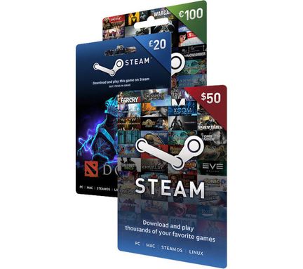 Valve Steam cards