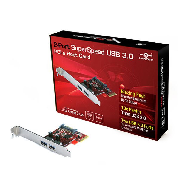 Vantec Carte PCI-E USB3