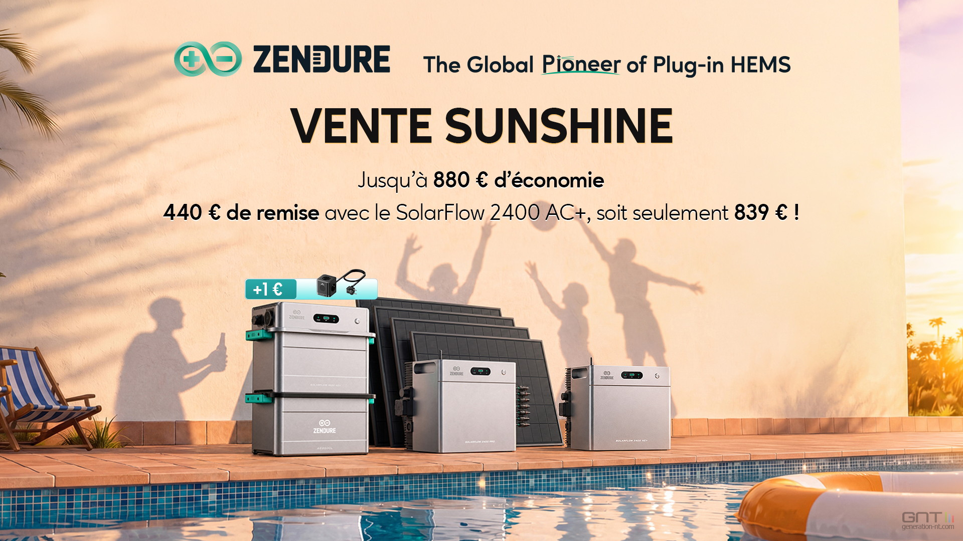 Stations de stockage d'énergie et panneaux solaires : Zendure casse les prix !