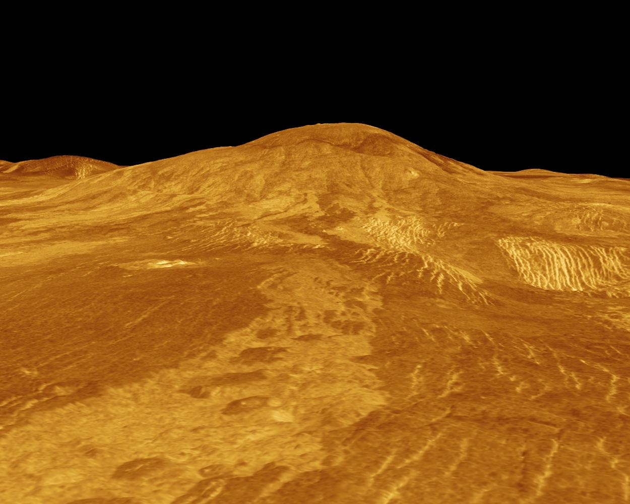 Venus volcanisme actif Sif Mons