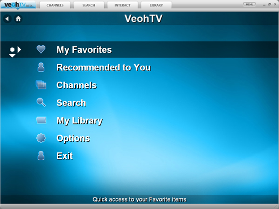 VeohTV screen2