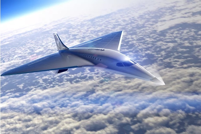 Virgin Galactic avion supersonique